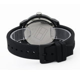 Buy Shop Tommy Hilfiger Denim Black Dial Black Rubber Strap Watch for Men - 1791555 USA Online