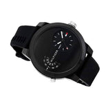 Buy Shop Tommy Hilfiger Denim Black Dial Black Rubber Strap Watch for Men - 1791555 USA Online