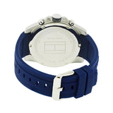 Buy Shop Tommy Hilfiger Denim Blue Dial Blue Rubber Strap Watch for Men - 1791556 USA Online