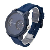 Buy Shop Tommy Hilfiger Denim Blue Dial Blue Rubber Strap Watch for Men - 1791556 USA Online