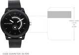 Buy Shop Tommy Hilfiger Denim Quartz Black Dial Black Leather Strap Watch for Men - 1791479 USA Online