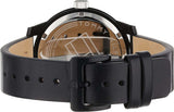 Buy Shop Tommy Hilfiger Denim Quartz Black Dial Black Leather Strap Watch for Men - 1791479 USA Online