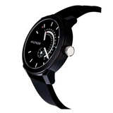 Buy Shop Tommy Hilfiger Denim Quartz Black Dial Black Leather Strap Watch for Men - 1791479 USA Online