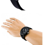 Buy Shop Tommy Hilfiger Denim Quartz Black Dial Black Rubber Strap Watch for Men - 1791483 USA Online