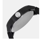 Buy Shop Tommy Hilfiger Denim Quartz Black Dial Black Rubber Strap Watch for Men - 1791483 USA Online