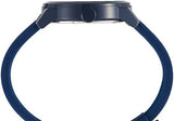 Buy Shop Tommy Hilfiger Denim Quartz Blue Dial Blue Rubber Strap Watch for Men - 1791322 USA Online
