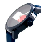 Buy Shop Tommy Hilfiger Denim Quartz Blue Dial Blue Rubber Strap Watch for Men - 1791322 USA Online