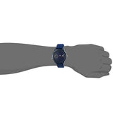 Buy Shop Tommy Hilfiger Denim Quartz Blue Dial Blue Rubber Strap Watch for Men - 1791325 USA Online