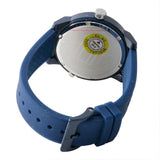 Buy Shop Tommy Hilfiger Denim Quartz Blue Dial Blue Rubber Strap Watch for Men - 1791325 USA Online