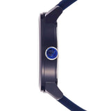 Buy Shop Tommy Hilfiger Denim Quartz Blue Dial Blue Rubber Strap Watch for Men - 1791325 USA Online