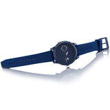 Buy Shop Tommy Hilfiger Denim Quartz Blue Dial Blue Rubber Strap Watch for Men - 1791325 USA Online