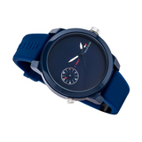 Buy Shop Tommy Hilfiger Denim Quartz Blue Dial Blue Rubber Strap Watch for Men - 1791325 USA Online