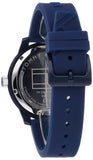 Buy Shop Tommy Hilfiger Denim Quartz Blue Dial Blue Rubber Strap Watch for Men - 1791482 USA Online