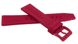 Buy Shop Tommy Hilfiger Denim Quartz Red Dial Red Rubber Strap Watch for Men - 1791480 USA Online