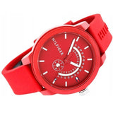 Buy Shop Tommy Hilfiger Denim Quartz Red Dial Red Rubber Strap Watch for Men - 1791480 USA Online