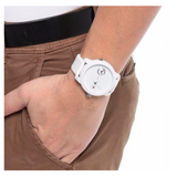 Buy Shop Tommy Hilfiger Denim White Dial White Rubber Strap Watch for Men - 1791324 USA Online