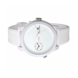 Buy Shop Tommy Hilfiger Denim White Dial White Rubber Strap Watch for Men - 1791324 USA Online