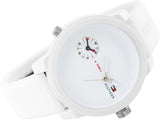 Buy Shop Tommy Hilfiger Denim White Dial White Rubber Strap Watch for Men - 1791324 USA Online