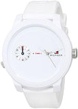 Buy Shop Tommy Hilfiger Denim White Dial White Rubber Strap Watch for Men - 1791324 USA Online