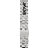 Buy Shop Tommy Hilfiger Digital Black Dial Silver Mesh Bracelet Watch For Men - 1791765 USA Online