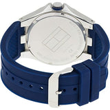 Buy Shop Tommy Hilfiger Drew Black Dial Black Rubber Strap Watch for Men - 1791062 USA Online