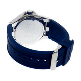 Buy Shop Tommy Hilfiger Drew Black Dial Black Rubber Strap Watch for Men - 1791062 USA Online