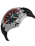 Buy Shop Tommy Hilfiger Drew Black Dial Black Rubber Strap Watch for Men - 1791064 USA Online