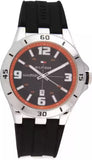 Buy Shop Tommy Hilfiger Drew Black Dial Black Rubber Strap Watch for Men - 1791064 USA Online