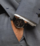 Buy Shop Tommy Hilfiger Evan Black Dial Black Leather Strap Watch for Men - 1710395 USA Online