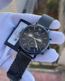 Buy Shop Tommy Hilfiger Evan Blue Dial Blue Mesh Bracelet Watch for Men - 1710397 USA Online
