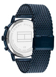 Buy Shop Tommy Hilfiger Evan Blue Dial Blue Mesh Bracelet Watch for Men - 1710397 USA Online