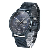Buy Shop Tommy Hilfiger Evan Blue Dial Blue Mesh Bracelet Watch for Men - 1710397 USA Online