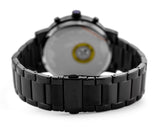 Buy Shop Tommy Hilfiger Evan Chronograph Quartz Black Dial Black Steel Strap Watch For Men - 1710410 USA Online