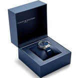 Buy Shop Tommy Hilfiger Eve Chronograph Quartz Blue Dial Blue Rubber Strap Watch For Women - 1782281 USA Online