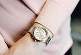 Buy Shop Tommy Hilfiger Eve Chronograph Quartz Pink Dial Silver Steel Strap Watch For Women - 1782279 USA Online