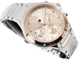 Buy Shop Tommy Hilfiger Eve Chronograph Quartz Pink Dial Silver Steel Strap Watch For Women - 1782279 USA Online