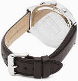 Buy Shop Tommy Hilfiger Gavin Blue Dial Blue Leather Strap Watch for Men - 1791468 USA Online
