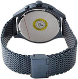 Buy Shop Tommy Hilfiger Gavin Chronograph Blue Dial Blue Mesh Bracelet Watch for Men - 1791471 USA Online