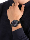 Buy Shop Tommy Hilfiger Gavin Chronograph Blue Dial Blue Mesh Bracelet Watch for Men - 1791471 USA Online