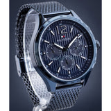 Buy Shop Tommy Hilfiger Gavin Chronograph Blue Dial Blue Mesh Bracelet Watch for Men - 1791471 USA Online