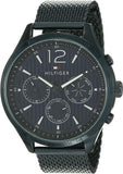 Buy Shop Tommy Hilfiger Gavin Chronograph Blue Dial Blue Mesh Bracelet Watch for Men - 1791471 USA Online