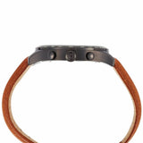 Buy Shop Tommy Hilfiger Gavin Chronograph Quartz Black Dial Brown Leather Strap Watch for Men - 1791470 USA Online