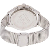 Buy Shop Tommy Hilfiger Gavin Chronograph Quartz Grey Dial Silver Mesh Bracelet Watch for Men - 1791466 USA Online