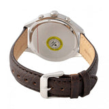 Buy Shop Tommy Hilfiger Gavin Chronograph White Dial Brown Leather Strap Watch for Men - 1791467 USA Online