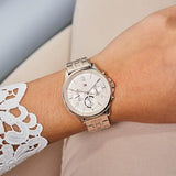 Buy Shop Tommy Hilfiger Harper Chronograph Quartz Rose Gold Dial Rose Gold Steel Strap Watch For Women - 1782224 USA Online