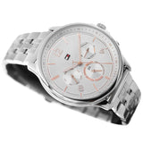 Buy Shop Tommy Hilfiger Harper Chronograph White Dial Silver Steel Strap Watch For Women - 1782222 USA Online