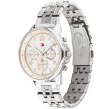 Buy Shop Tommy Hilfiger Harper Chronograph White Dial Silver Steel Strap Watch For Women - 1782222 USA Online