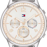 Buy Shop Tommy Hilfiger Harper Chronograph White Dial Silver Steel Strap Watch For Women - 1782222 USA Online