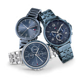Buy Shop Tommy Hilfiger Harper Quartz Blue Dial Blue Steel Strap Watch For Women - 1782227 USA Online