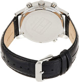 Buy Shop Tommy Hilfiger Harrison Chronograph Black Dial Black Leather Strap Watch for Men - 1790875 USA Online